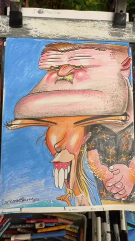 💕 #caricature #funny #streetart #art 