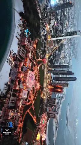 The Beauty Of The Capital 🧡 💜 💙 #etihadtowers #yolo #abudhabi #unitedarabemirates🇦🇪 #cornicheabudhabi 