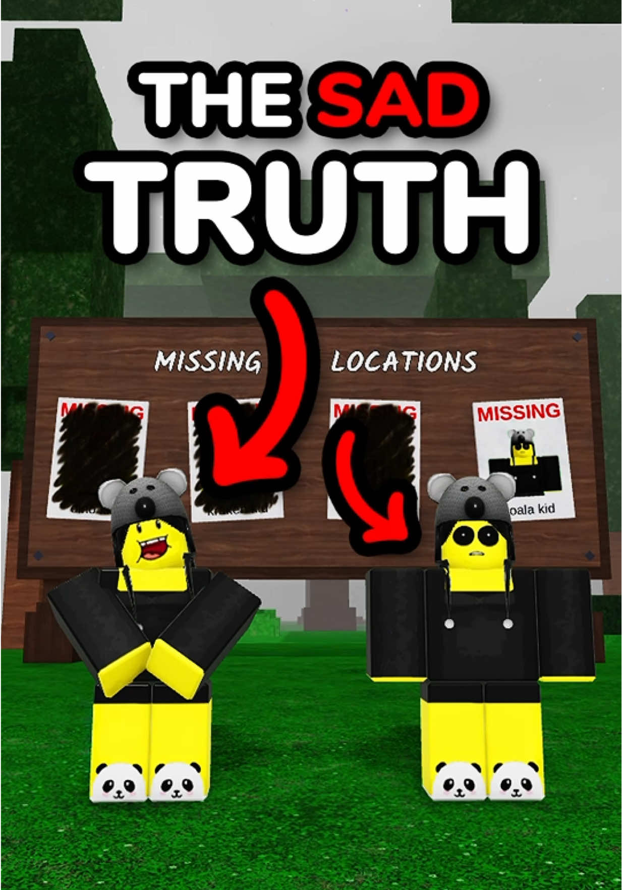 The SAD Story Of Koala Kid In 99 Nights In The Forest #roblox #robloxmemes #robloxshorts #gaming #shorts       