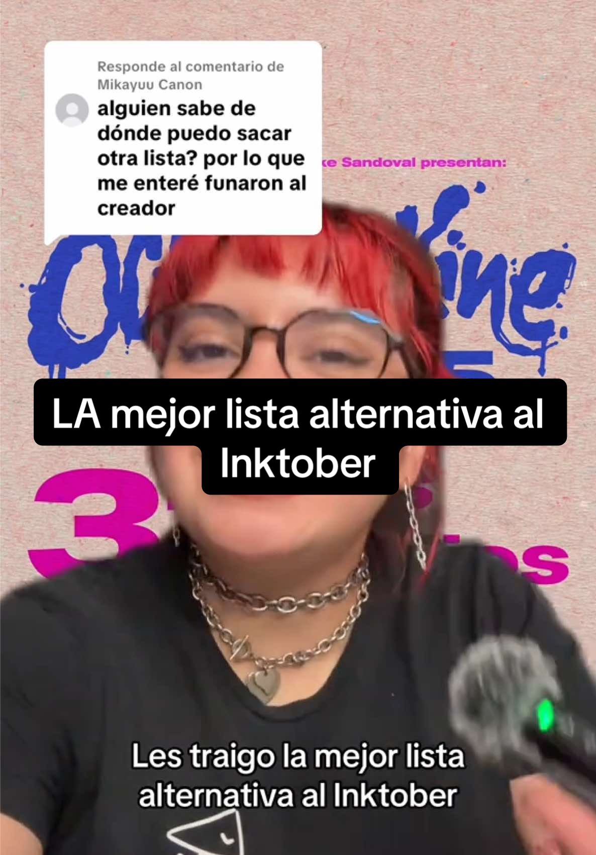 Respuesta a @Mikayuu Canon ¿Quieres hacer el #inktober pero no sabes qué lista hacer? Te dejo LA mejor alternativa 🎃👻🖊️ #inktober2025 #octubreskine #octubreskine2025 #artistatiktok 