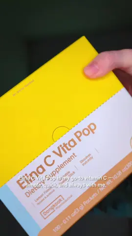 Elina C Vita Pop has quickly become part of my daily routine. I love how easy it is to take — no water needed, just a quick boost of vitamin C anywhere I go. The powder packets fit perfectly in my bag, and I can even mix them with water if I want a lighter taste. The quality feels premium, and I notice I have more steady energy and overall wellness support since I started using it. Definitely a must-have for busy day! @nurilounge.us @nurilounge.official  #DongkookVitaminC #ElinaCVitaPop #ElinaC #DailyRoutine #GlowUp 