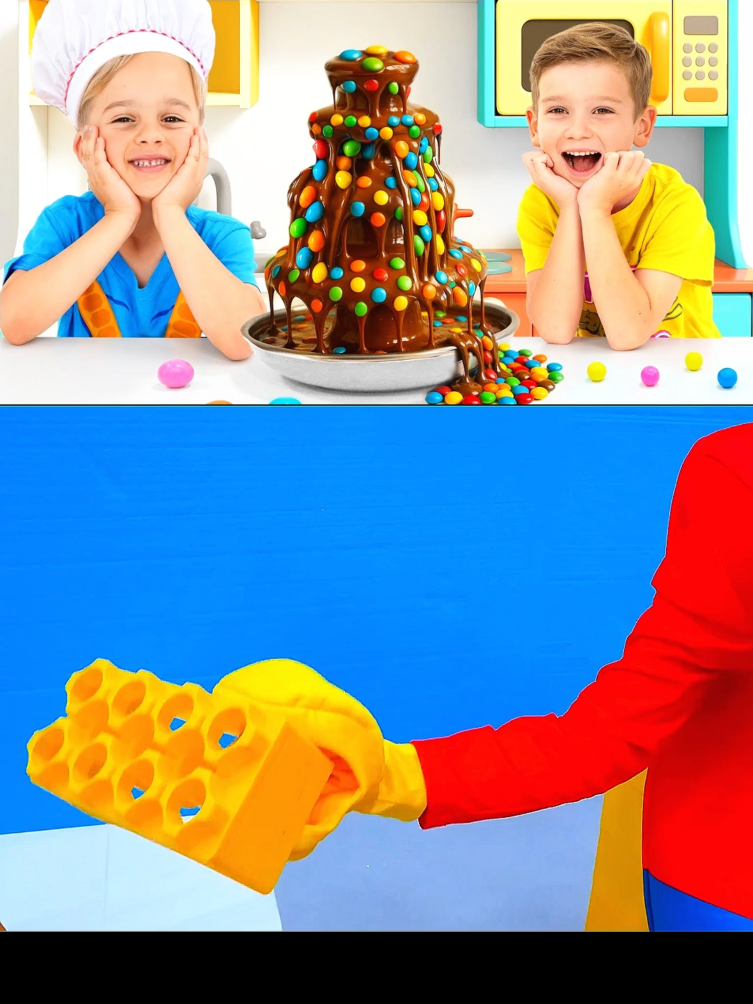 Part-2 Kids learn to make Handmade sweets #vladandniki