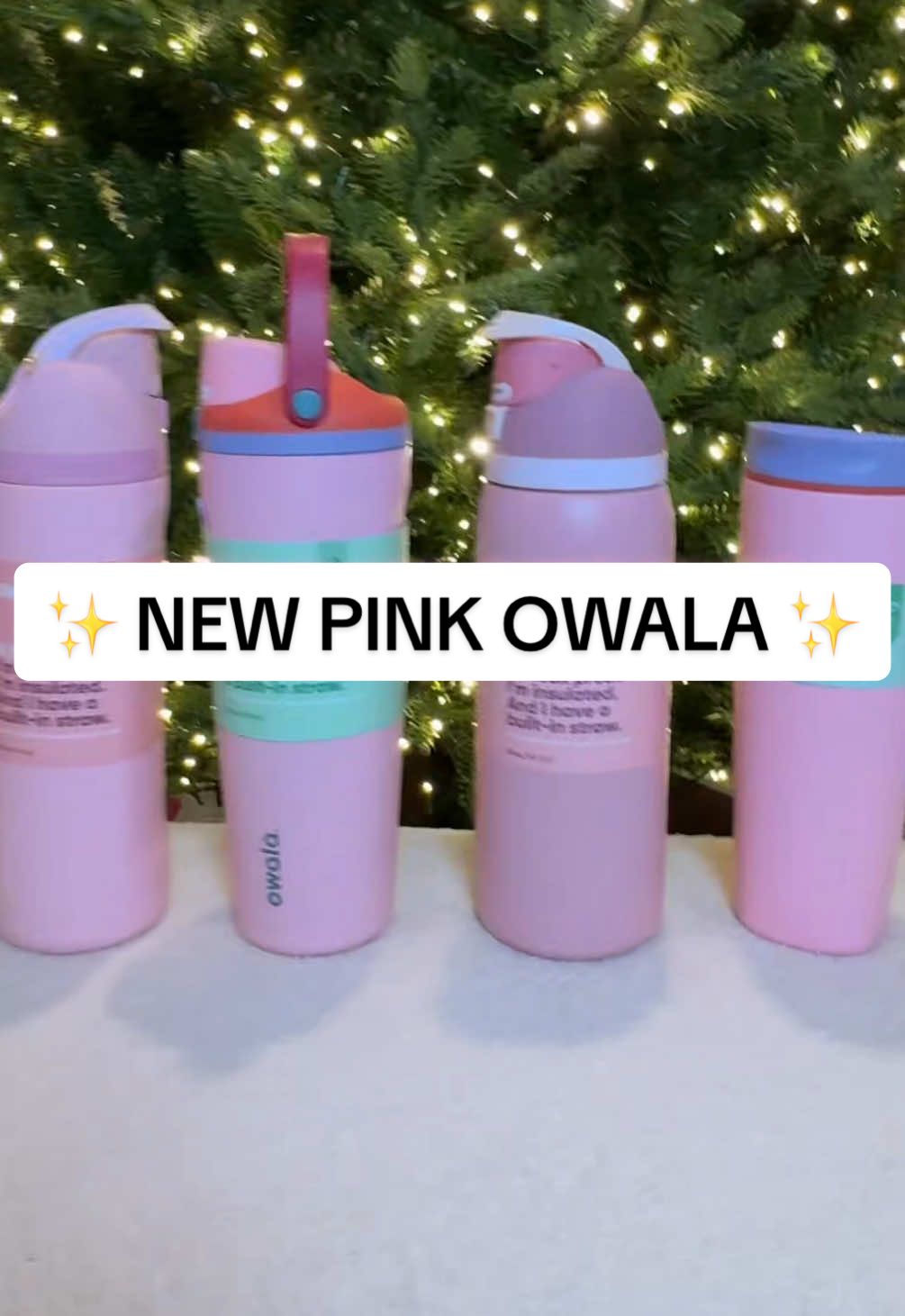Owala smoothsip sliders now have a handle and this pink is IT #smoothsipslider #owala #owalasmoothsip #owalasmoothsipslider #owalalife #coffeemug #coffeetumbler #teamug #owalacolordrop #leakproofmug  #tiktokshopcreatorpicks 