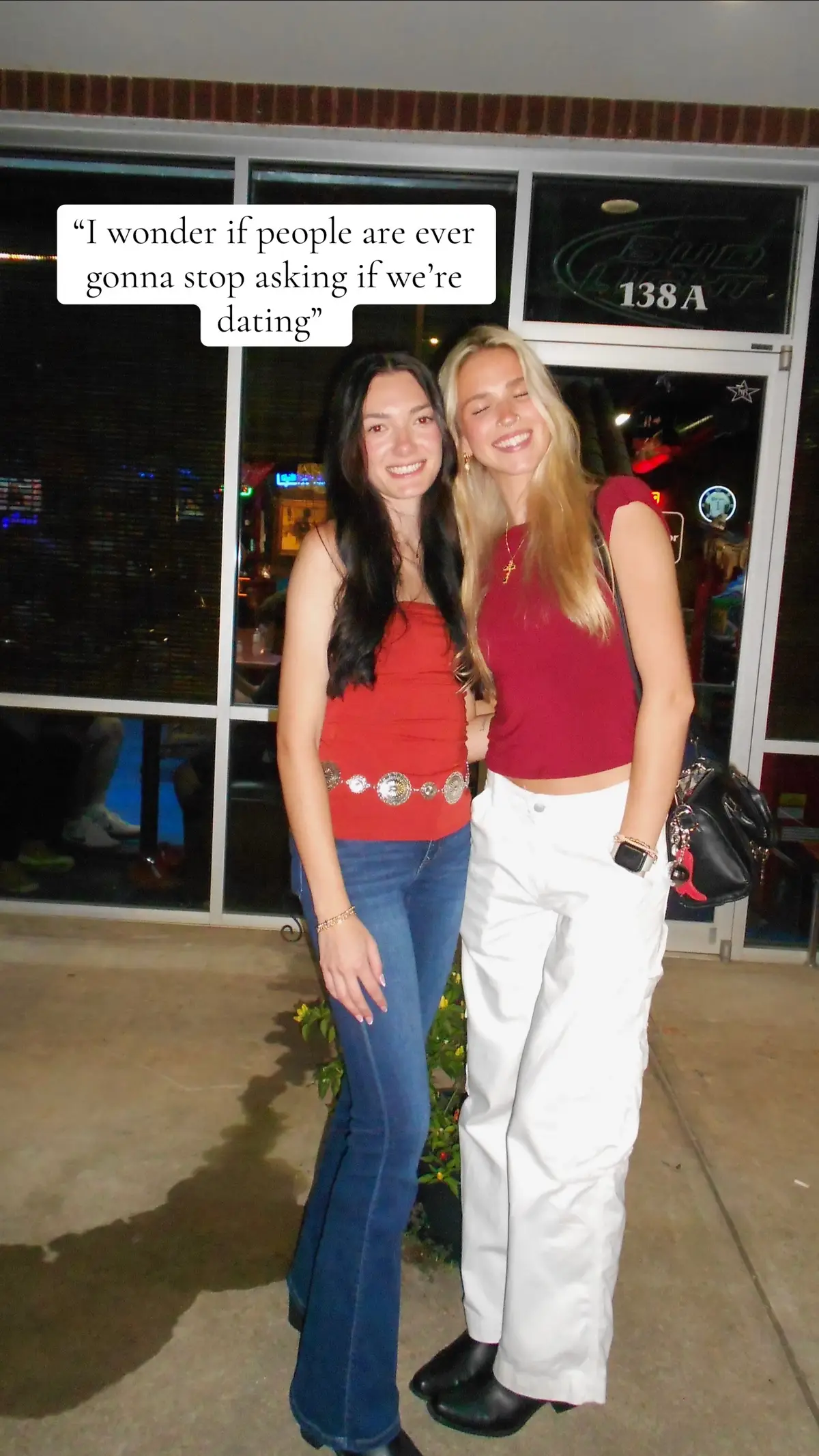 And they were roomates… #maidofhonor #bff #notdating @alexis l gaddis 