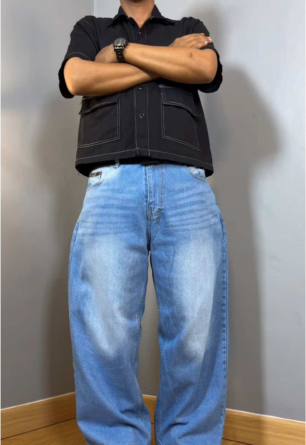 Rekomendasi celana baggy jeans pria kece #baggyjeans #loosejeans #baggypants #celanajeans #gajiansale 