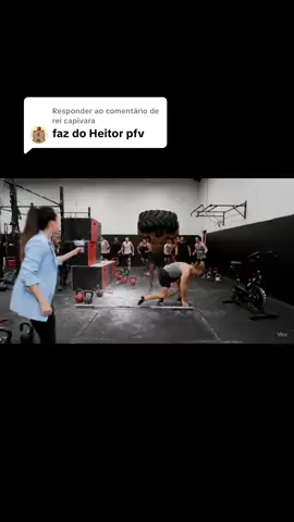 Respondendo a @rei capivara Hoje tem Heitor… 😂🤣 #ia #veo3 #heitor #crossfit #caneco