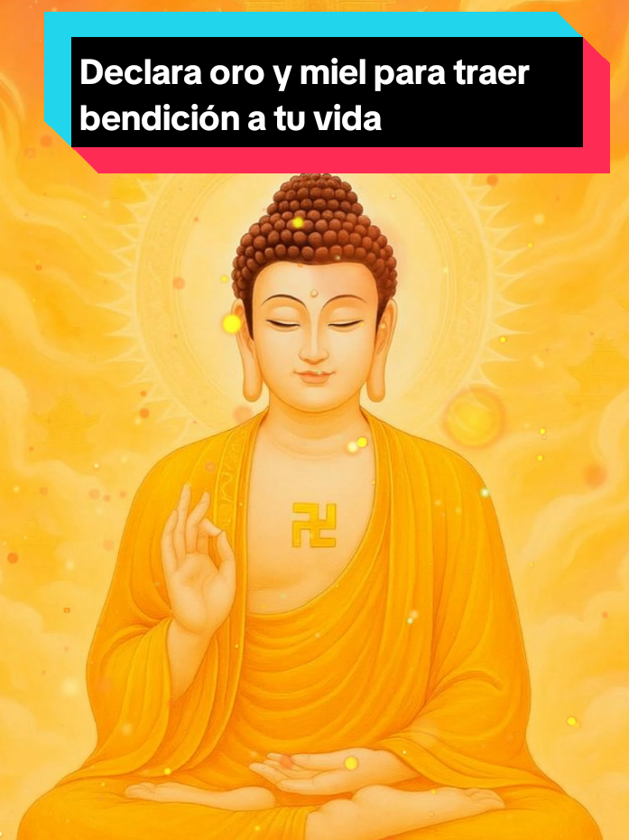 Oro y miel para traer bendición a tu vida #buddhism #abundance #spirituality #manifestation #foryou 