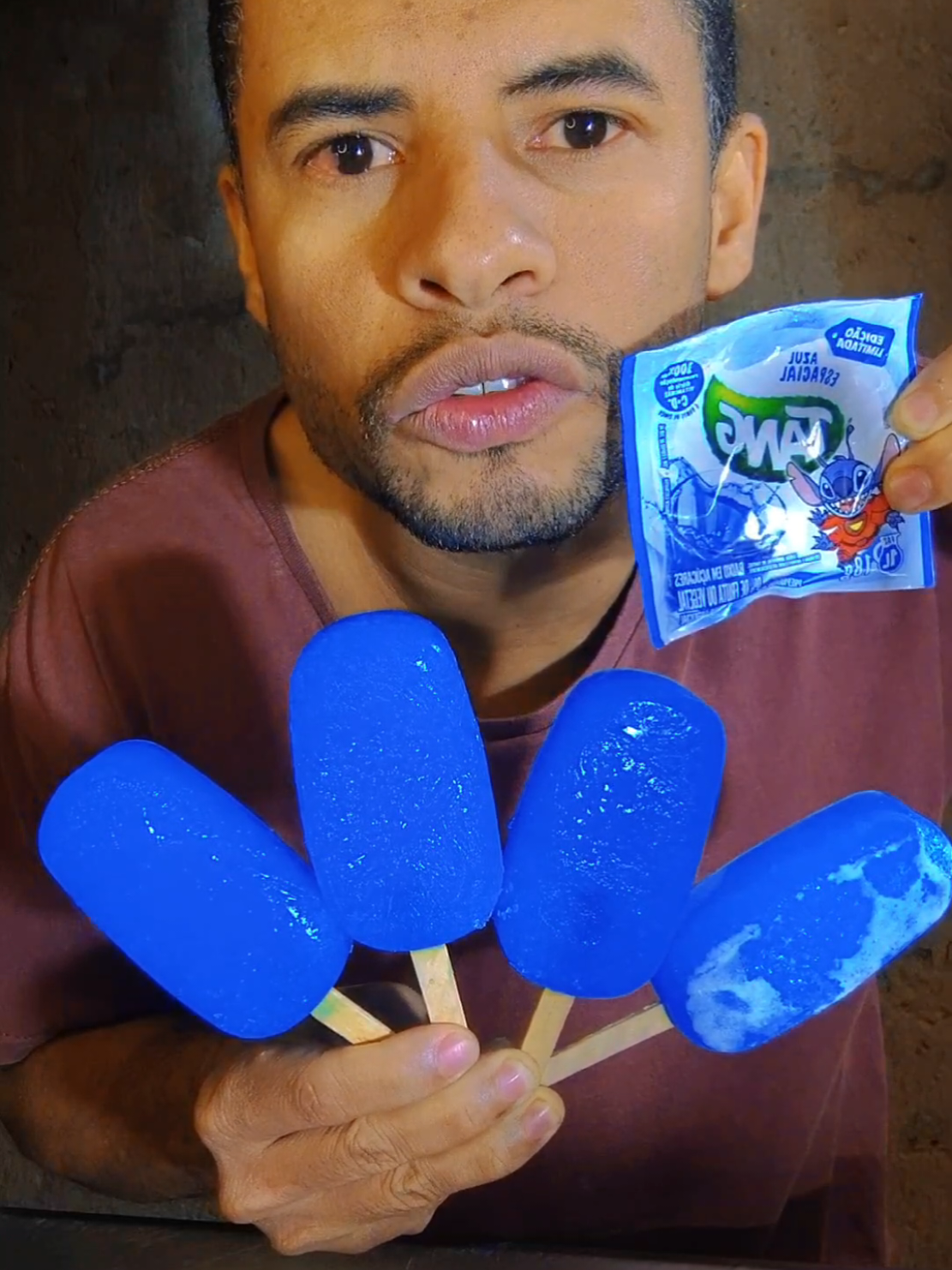 Picolé De Gelatina DO STITCH LILO 