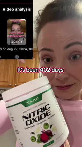 ❤️‍🔥 402 days on Snap Supplements Nitric Oxide Beet Powder and I can honestly say… it’s changed my life 🙌 ⚡ More energy for workouts & everyday life 💪 Better stamina + endurance 🌸 Overall health & wellness that just keeps building the longer I stay consistent This isn’t a quick fix — it’s a daily habit that’s transformed how I feel from the inside out. ⏳ Don’t wait to start your journey — trust me, you’ll wish you started sooner. #SnapSupplements #NitricOxide #BeetPowder #WellnessJourney #snapwellnesschallenge @Snap_Supplements 