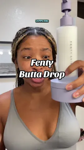 Hydration station over here with the Butta Drop line from @Fenty Beauty @Fenty Skin I absolutely love them!! #fentysuperbrandday #buttadrop #savingmoney #buttadropduo  #bodyoil 