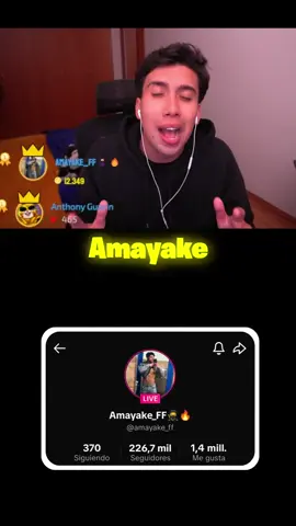 @Amayake_FF🥷🔥 top donador y top insano, eres un god!🤯#LIVEIncentiveProgram #SideHustleLIVE #PaidPartnership 