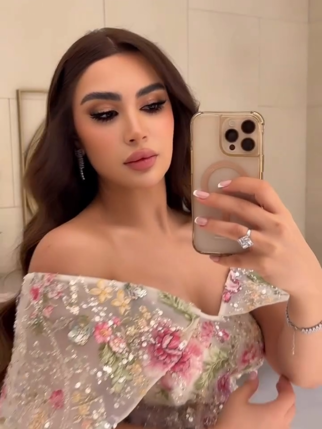 اطلالة #البرنسيسه #اسراء_الاصيل من حفل نادي العلوية في بغداد ليلة امس 🥰❤️