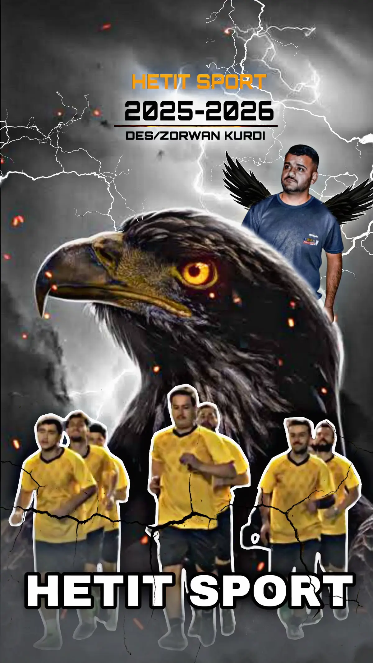 🔴فەرمی هێتیت سپورت🦅بەرەڤ چارگوشا زێرین  ل خولی بارزانی نەمر بلێ   باشترین ئاست 🔶flee 🔶 ب سەر پەرشتیا راهێنەرێ خودان شیان @zana sefer muhemad    دەست خوشیێ ل هەمی یاریزانان دکەین @ZORWAN.KURDI 