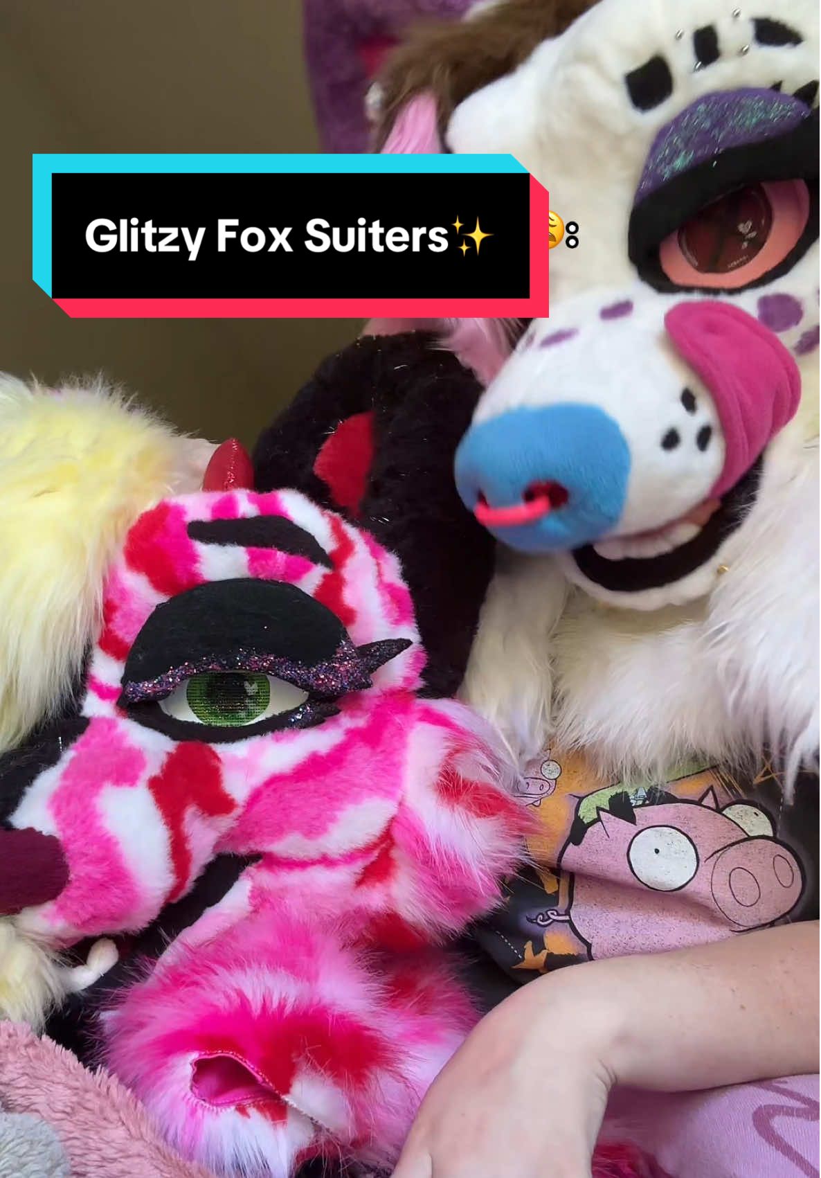 (Obviously not a hate video, I love you all) I fr envy Glitzy Fox suiters😩. I wanted Vixen’s fursuit head to be made by them so badly but their commissions are always closed(so I had to make her myself😂). How does it feel living my dream fr🥺? #glitzyfox#furry#fursuit#furrygirl#furryfandom