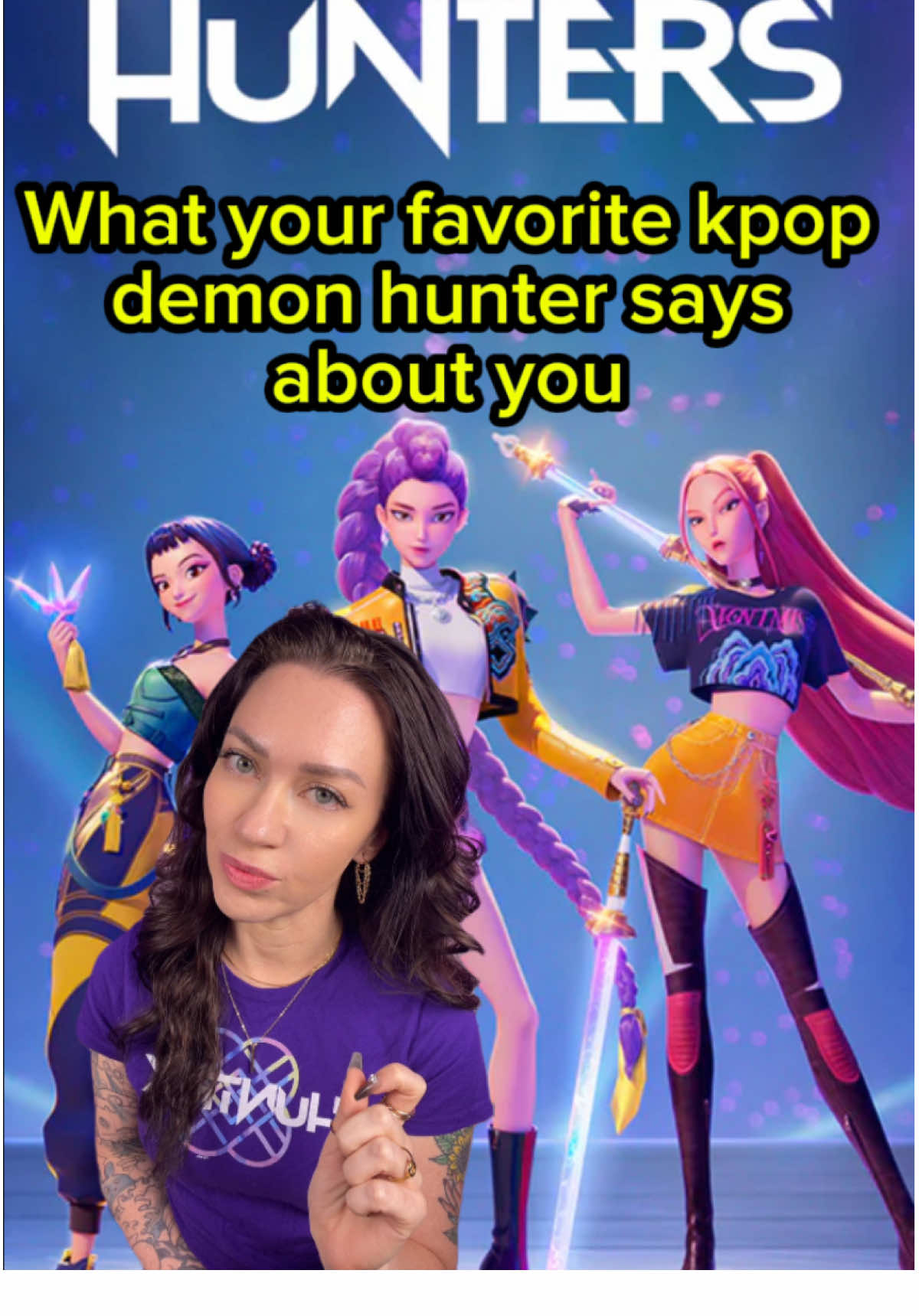 Auntie has seen your many many many requests so this is what your favorite K-pop demon hunter says about you (just jokes 🫶🏻) 👑 Rumi: You commit to responsibilities that defy things like human decency and the laws of physics  because you’d rather be overwhelmed than admit you don't know what you're doing. You think you’re protecting yourself from your own self-destruction by overworking but it’s really just giving you the shelf life of an organic avocado and you’re starting to come to terms with the fact that you won’t be inheriting generational wealth, just generational trauma, which means you’re going to be in psychological debt and at this point what’s another student loan. You also feel like you need to achieve enough on a daily basis in order to earn the right to rest and then wonder why you sound like an incoherent 80 year old member of congress spewing nonsensical word salad when you try to form a complete sentence at the end of the day. 🔥 Mira: You think you skepticism is wisdom but it’s actually preemptive rejection so you can't be disappointed when people inevitably let you down, which is totally unrelated to why you found your neighbor greeting you with a simple “good morning” painfully intrusive and highly inappropriate. Paradoxically, you’re the WikiLeaks of your own secrets, some horrifying piece of media is your version of chicken soup for your damaged soul, and you don’t like sitting in chairs- the couch is fine, the bed is good, but the floor is great. Also, modern slang sounds like Adam Sandler popping off mid seizure every time you hear it and you’d never tell anyone but you’ve at least had one moment in your life where you’ve wished you could be a part of a dance battle in the most cinematic way possible. ⭐️ Zoey: Oh my darling little people pleaser, you’re not that way out of kindness it’s because it’s become a survival strategy after not feeling secure in some kind of relationship dynamic. Your ability to bs your way out of any situation is impressively if not worryingly good, you know at least one person who you’d pull the plug on just to charge your phone if they were on life support, and there are permanent dark circles under your eyes from how many hours you’ve devoted to playing the Sims. When you tell a story, people consider buying you running shoes so you can get to the point a little faster and you think it’s interesting how some people have dedicated panic rooms because any room you’re in could be considered a panic room.  And if you're like 'but auntie Tawny, none of these describe me' - that totally makes sense you’d say that because denial is your emotional support animal and you've trained it to attack anyone holding up a mirror.  Also, go drink some water before you end up looking like a 1982 thrift store leather ottoman or worse- looking like me 🗞️🗞️🗞️ #movies #kpopdemonhunters #funny #movietok #whatyourfavoritesaysaboutyou 