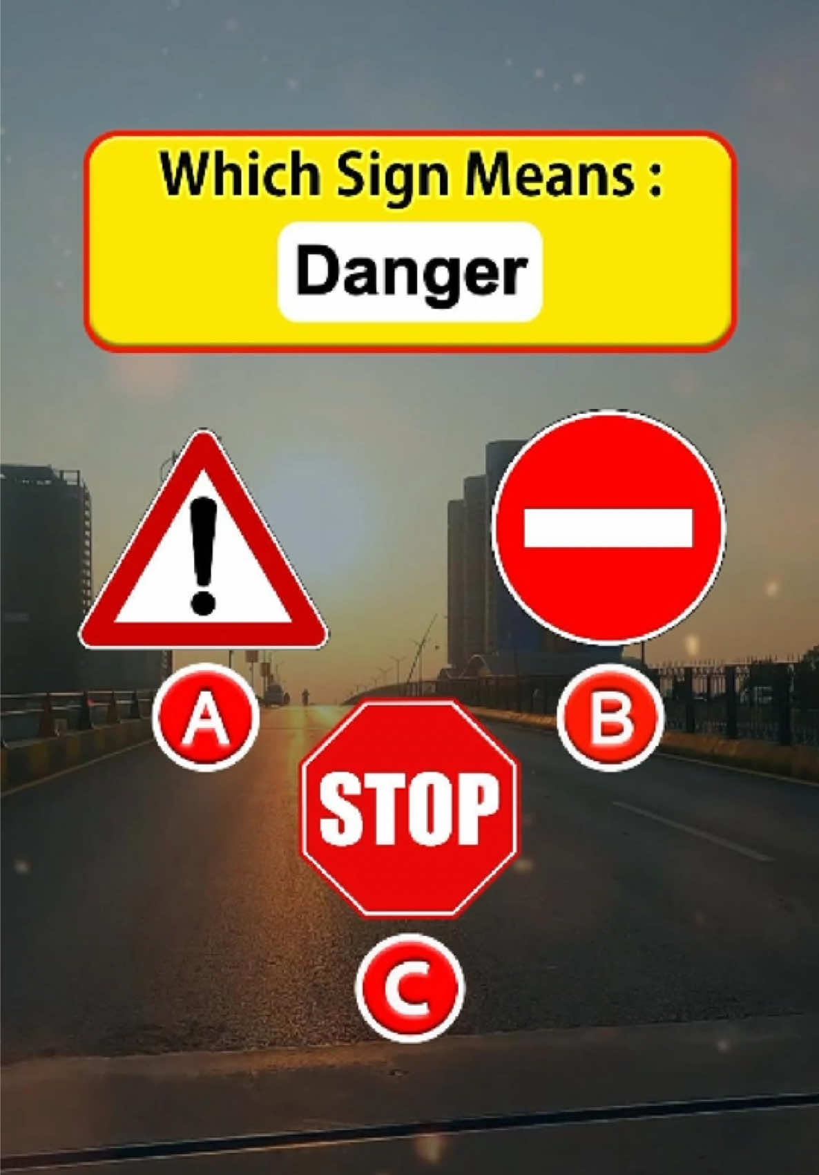 Master Your Traffic Signs: #trafficsafety #roadsigns #drivingtips #education #trafficquiz 