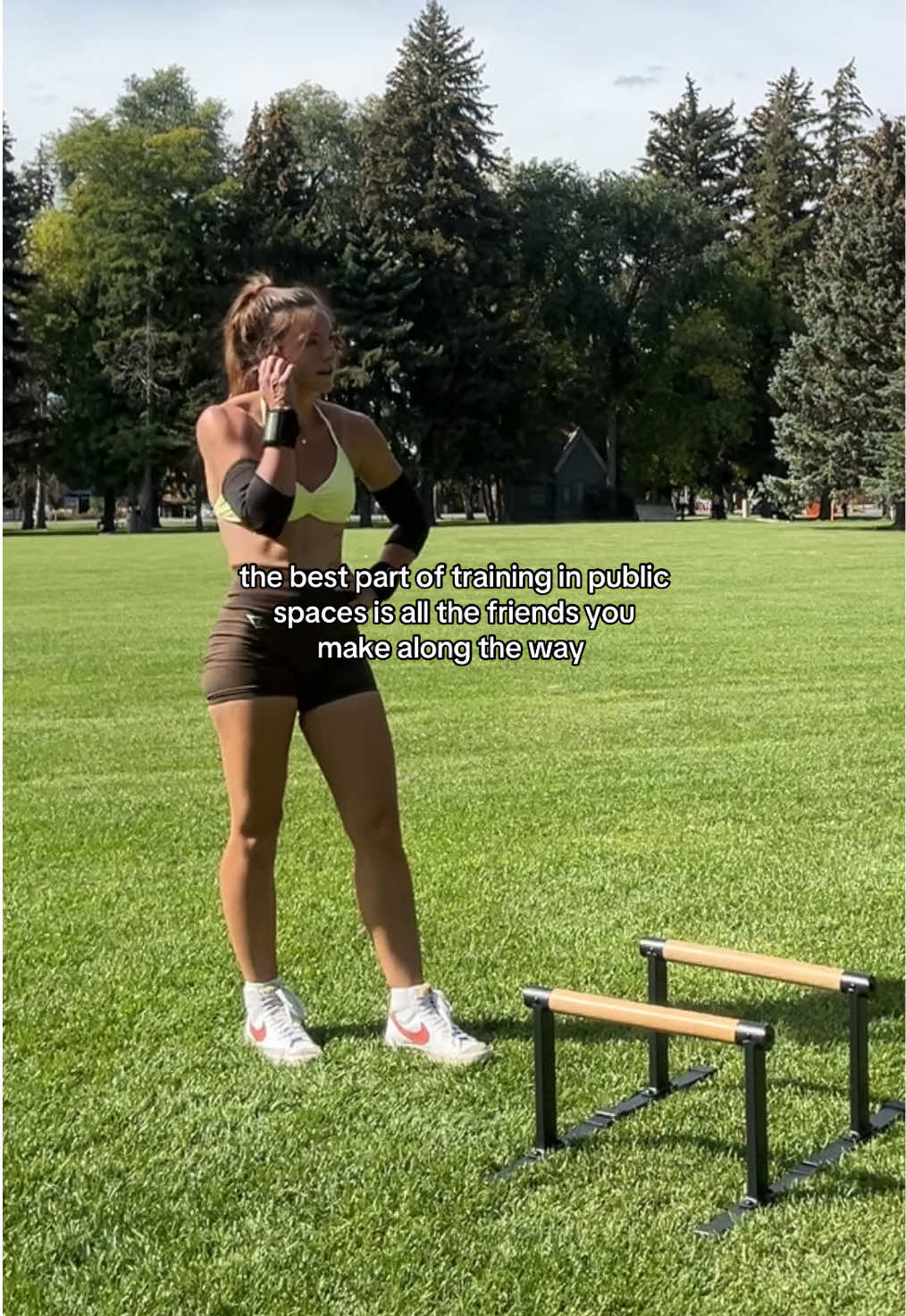 I ended up talking with this guy for 20 minutes. He had so many  good tips for me and was so supportive🥹 #calisthenics #gymcommunity #workout #motivation #fyp