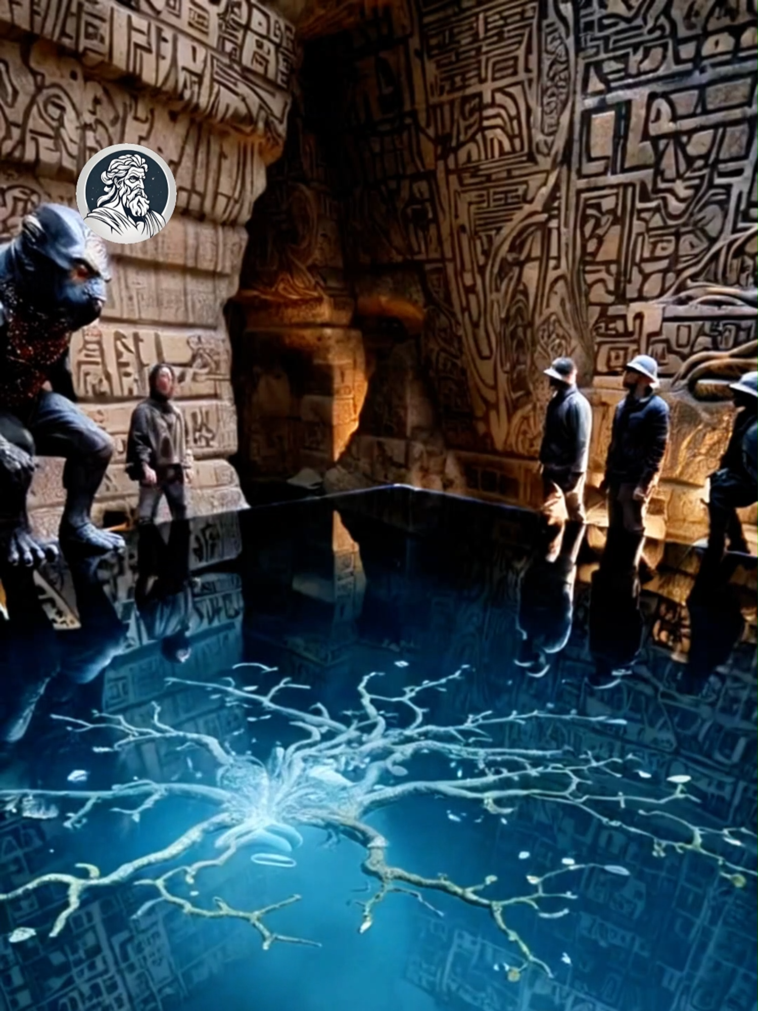 HOW THE PYRAMIDS WERE MADE #cadamitologia #fyp #giants #desert #ai #egypt #pyramids #alien