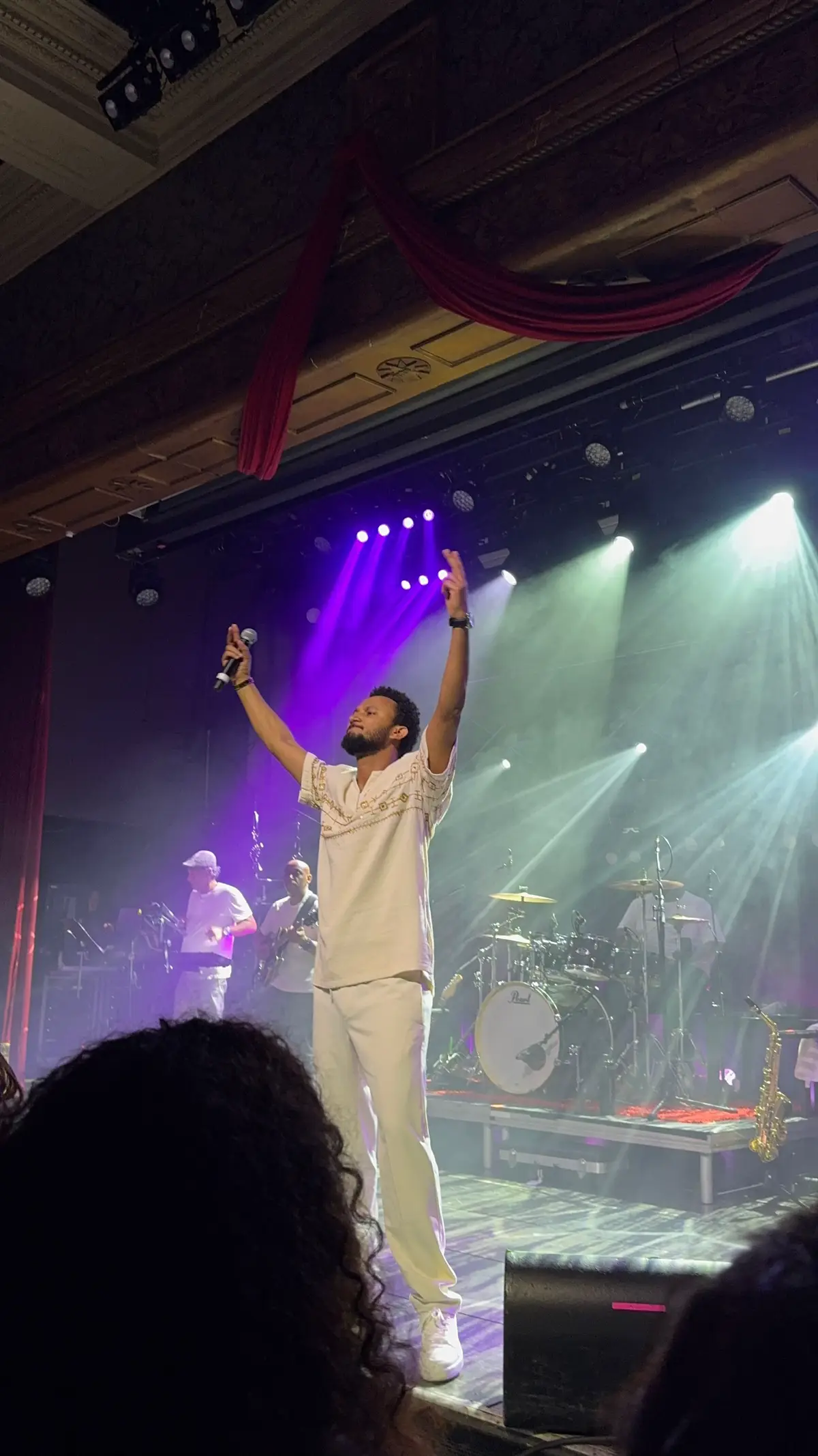 Dawit Tsige   in this fit #dawittsige #fyp #toronto #dawitconcert #habesha 