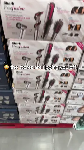 Why pay more in store when you can get it for less right here? 🦈 ✨ grab the flex fusion before the deals gone #SharkFlexFusion #HairTOK #ChristmasGiftIdea #TikTokShop #GiftForHer  