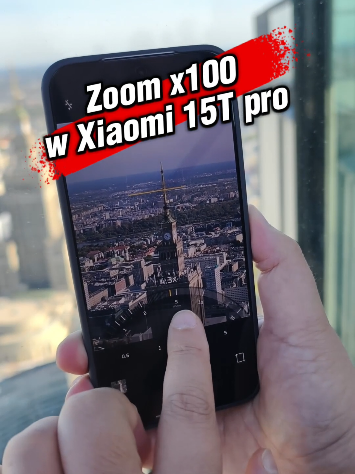 Zoom x100 w Xiaomi 15T pro 
