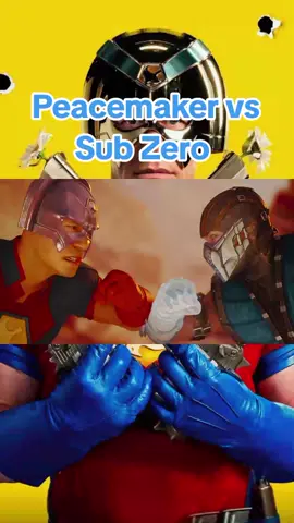 Diálogos Peacemaker y Sub Zero #mortalkombat #videogames #peacemaker #dccomics #johncena 