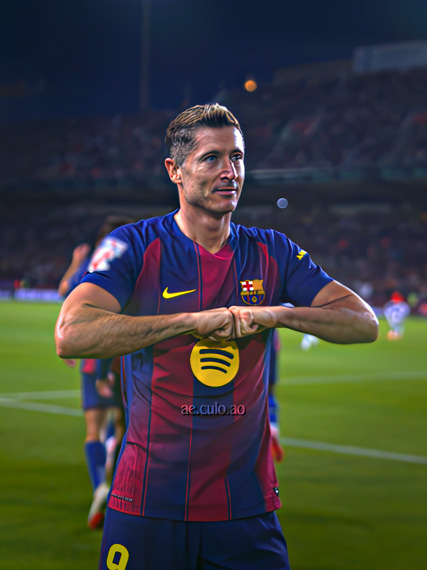 Best Duo Itw?🔥  #lamineyamal #4k #120fps #barcelona #lewandowski