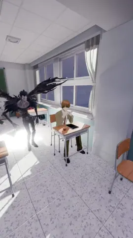 Detention with Professor Darius Part 3 #anime #blendercommunity #deathnote #demonslayer #comedy 