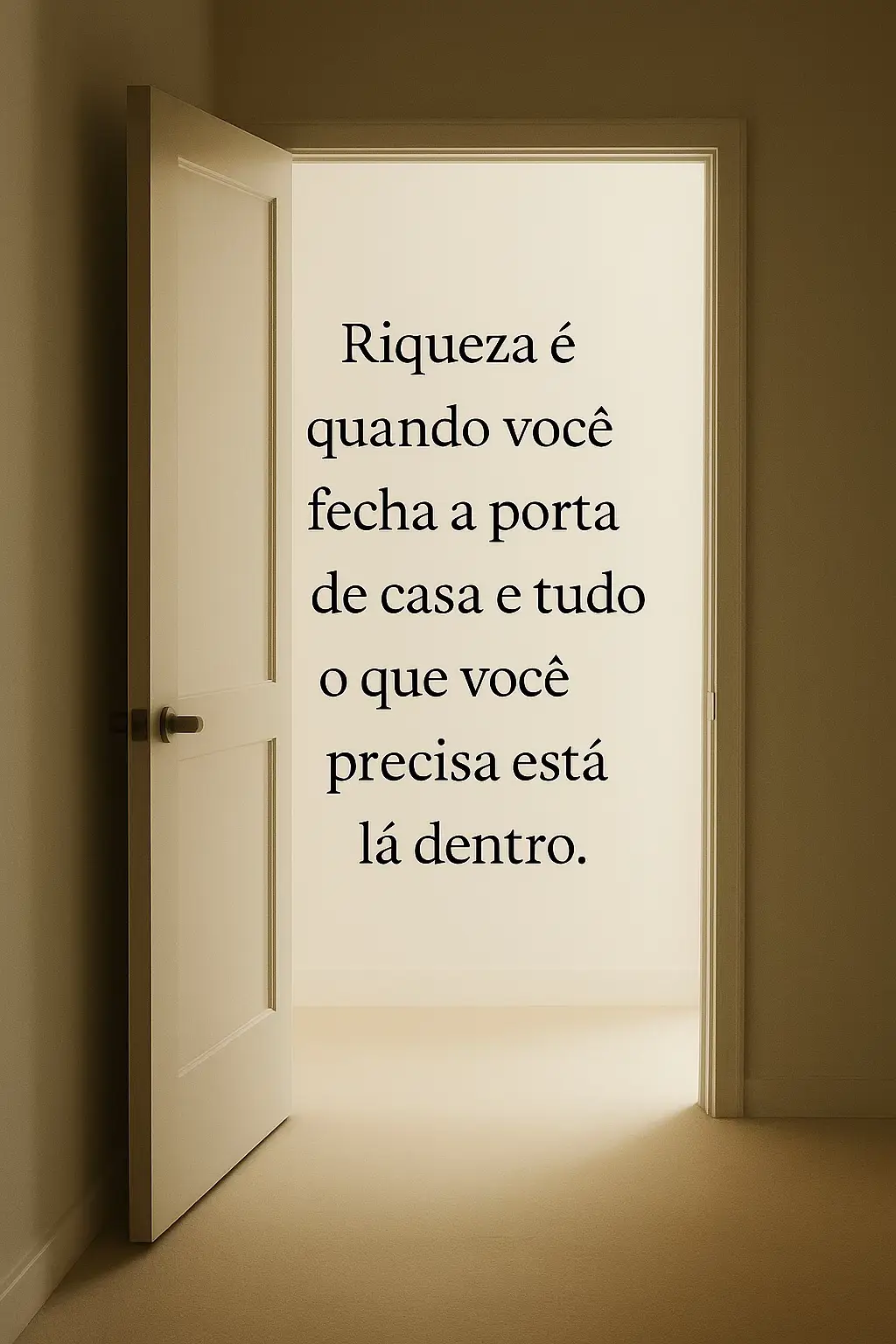 Riqueza não é o carro novo, a viagem exibida ou a foto perfeita. É ter saúde para viver bem. É ter a família por perto. É sentir paz dentro de casa e saber que ali é o seu lugar seguro. O resto — likes, aparências, futilidades — não passam de distração. #riquezaverdadeira #pazinterior #reflexão #paravocê #oessencialéquesustenta 