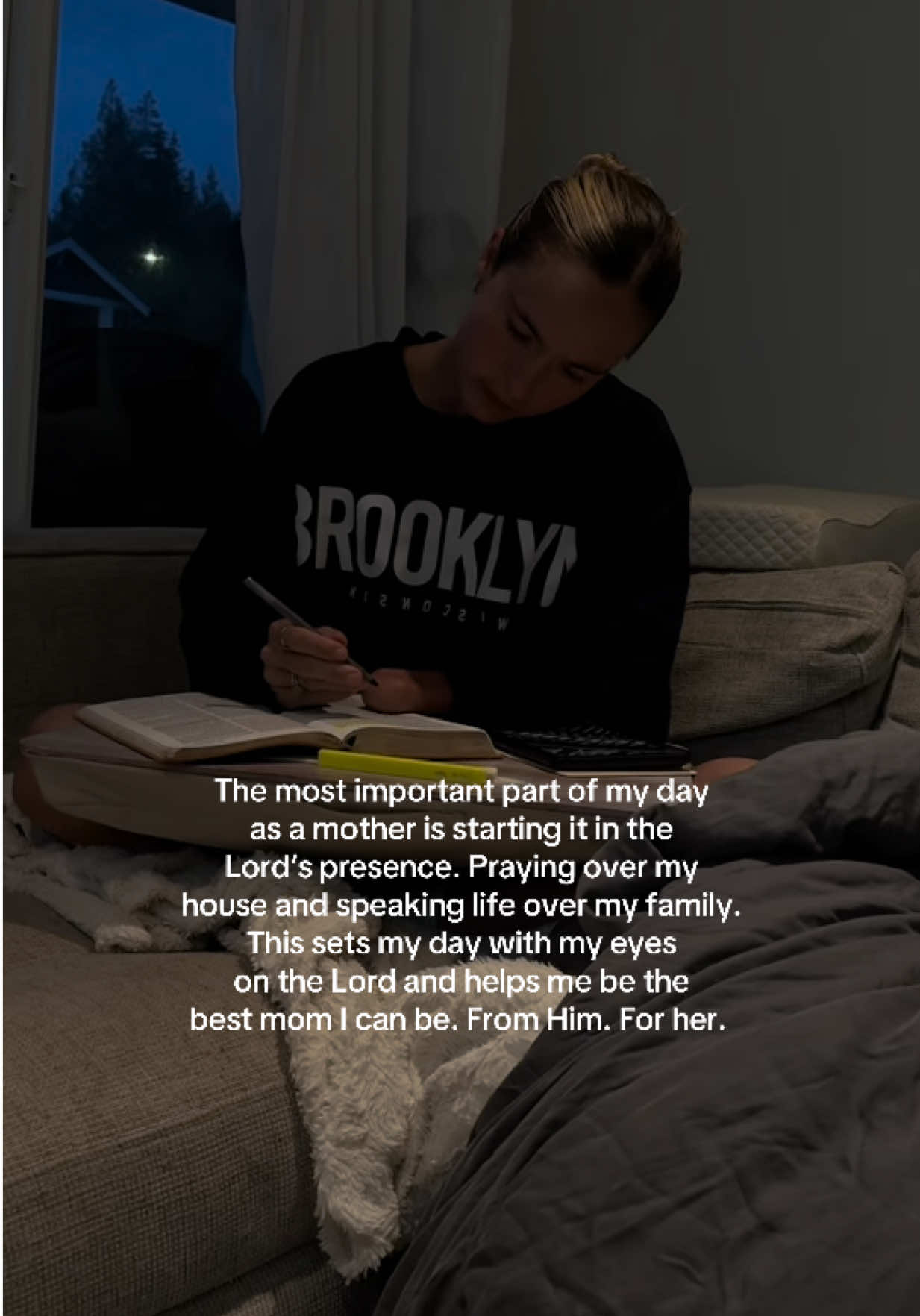 The power and authority of a praying mother and wife is the enemy’s greatest fear. #parenting #christianfamily #ftm #prayer 