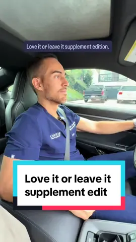 Love it or leave it supplement edition. In this video I give a quick review on these commonly used supplements. Melatonin  Multi vitamin  Ashwaganda  Probiotics  Athletic greens  Creatine  Apple cider vinegar gummies  Magnesum  Vitamin D  L - theanine What are your thoughts on these supplements? Comment below. This video is not intended to treat or diagnose. Medical conditions is strictly educational information only