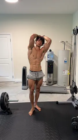 I swear my arms are bigger than they appear to be. Long wingspan does not help  #GymTok #davidlaid #aesthetics 