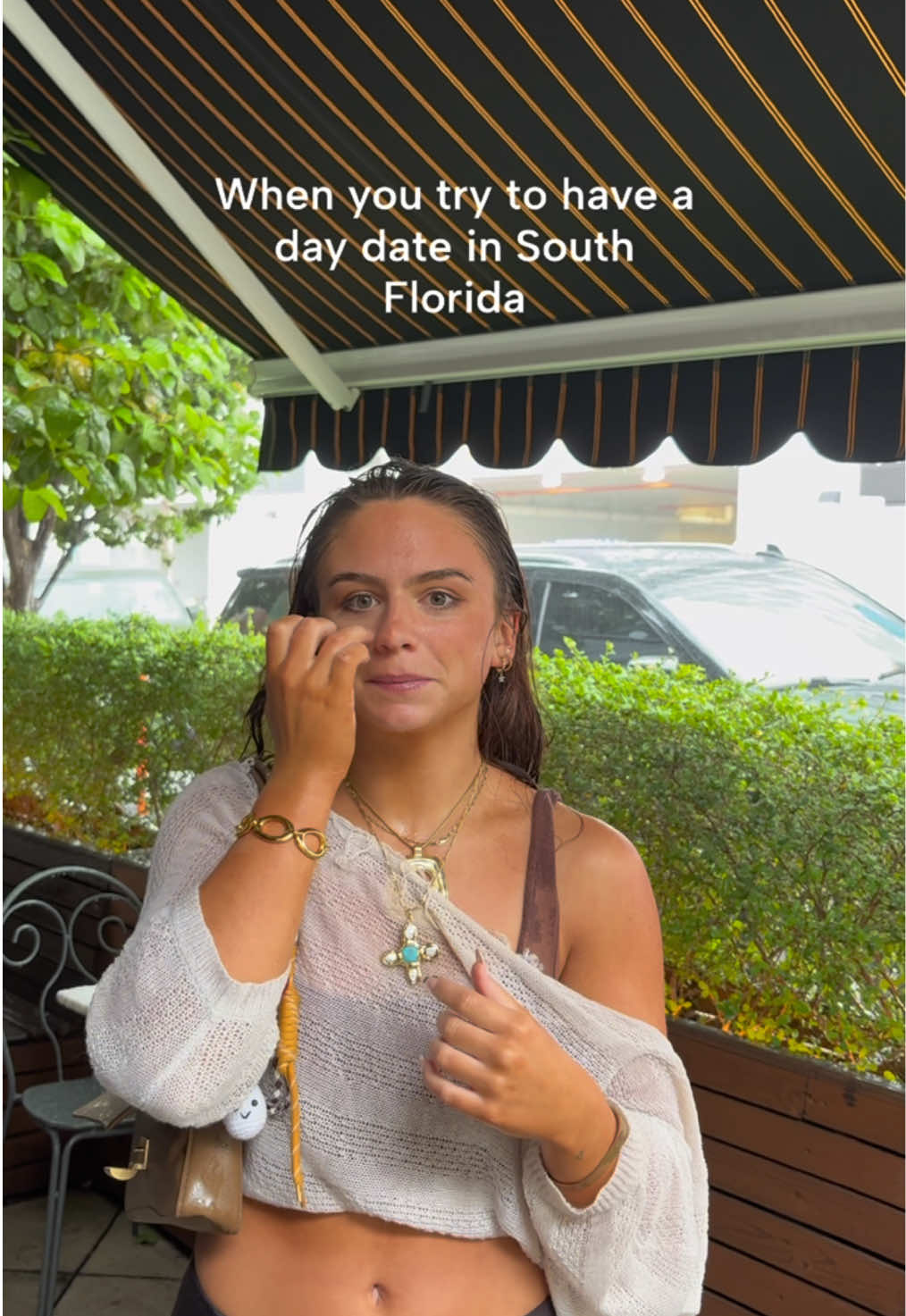 Blue skies until we parked🥲