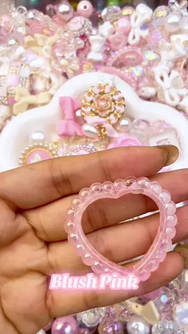 Blush Pink #beads #DIY #handmade #rose #diamond 