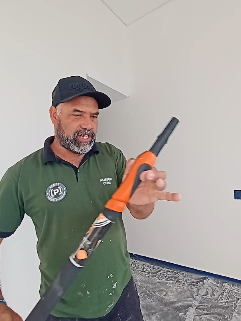 cabo extensor de alumínio prolongador ajustável,  profissional tigre  #painting #foryoupagee #paint 