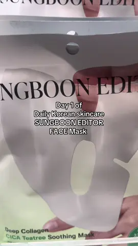 @SUNGBOON EDITOR  #glassskin #facemask #koreanskincare #sungbooneditor #fyp 