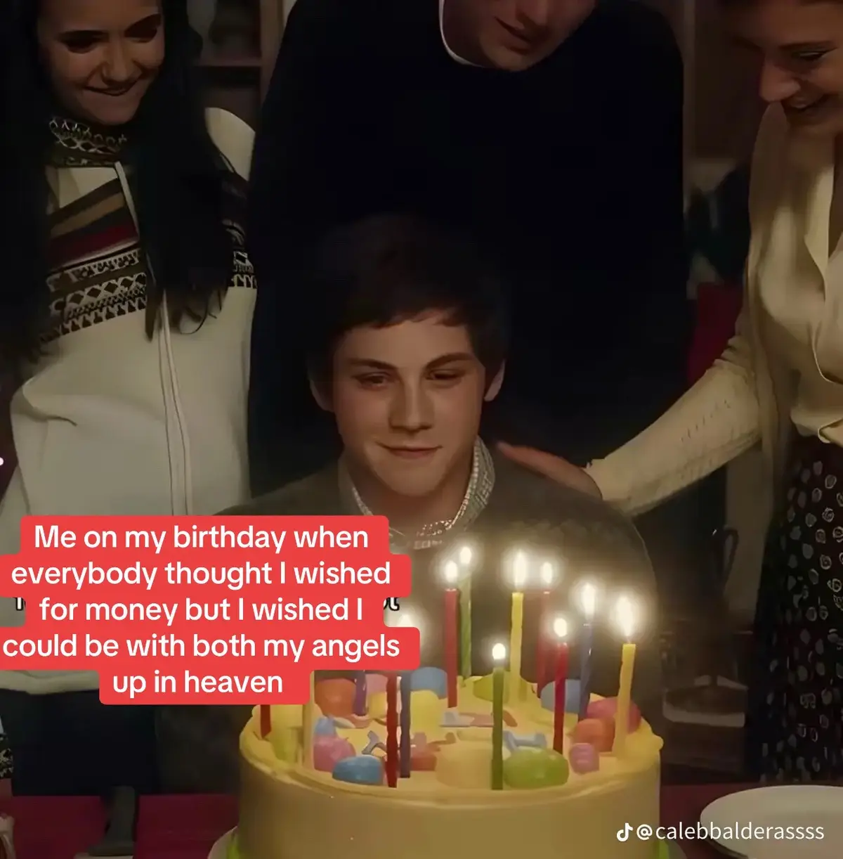 Everyone probably thinks I wished for money on my birthday, but the truth is… my wish was to be in heaven with my dad and my boyfriend, my two angels.#ILoveYouAlways #greifandloss #ForeverInMyHeart #fypシ゚viral #julie 