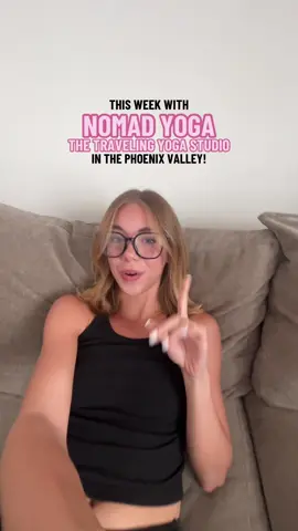 this week’s lineup is too good!!!  @the nomad yoga studio pop up yoga sculpt classes all around the valley 🧘🏼‍♀️ #tempe #asu #phoenix #scottsdale  #yogastudio 