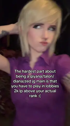 Try not to be the most inflated picks challenge, GO!!!!!!!! Qiyana talon diana zed failed ;-; #leagueoflegends 