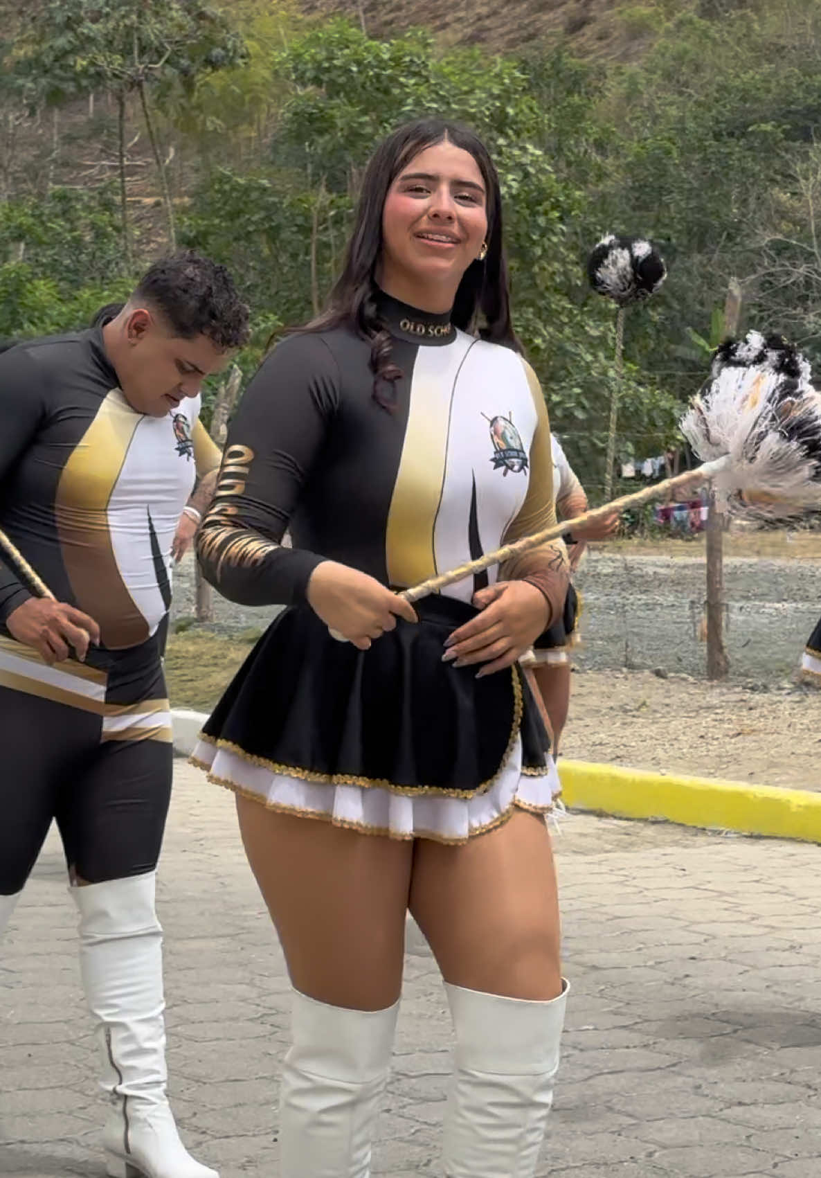 Bastonera Anahi viral ❤️❇️  #bastoneras  #choneralinda❤💕💕😍 