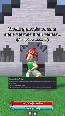 omg she got so mad.. 😭 Mopping people as a noob on my alt account using fists only! #baddiesroblox #robloxbaddies #baddiescheckmark #moppingpeopleinbaddies #noob 