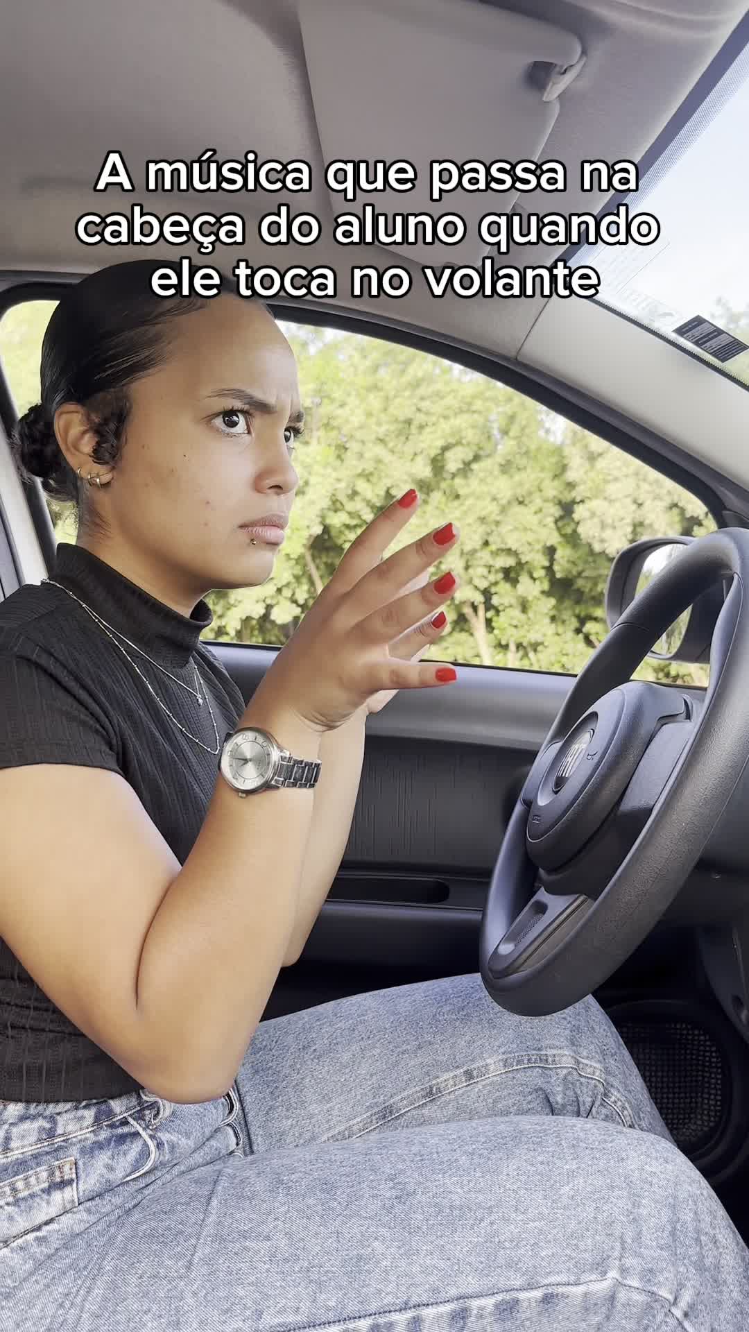 vocês se sentem em um filme #foryou #humor #autoescola