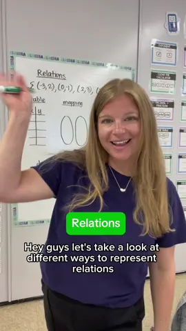 Relations! #iteachalgebra #math #teacher #iteachmath #mathematics 