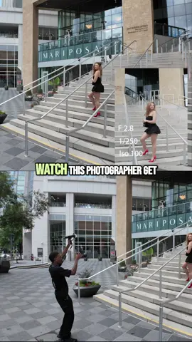 The photographer utilizes leading lines and foreground to capture the perfect angle. It's all about composition and connection to the subject! #photography #leadinglines #composition #photographytips #behindthescenes