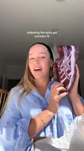 Unboxing the new asic gel cumulus 16  #gelcumulus16 #asics #fyp #