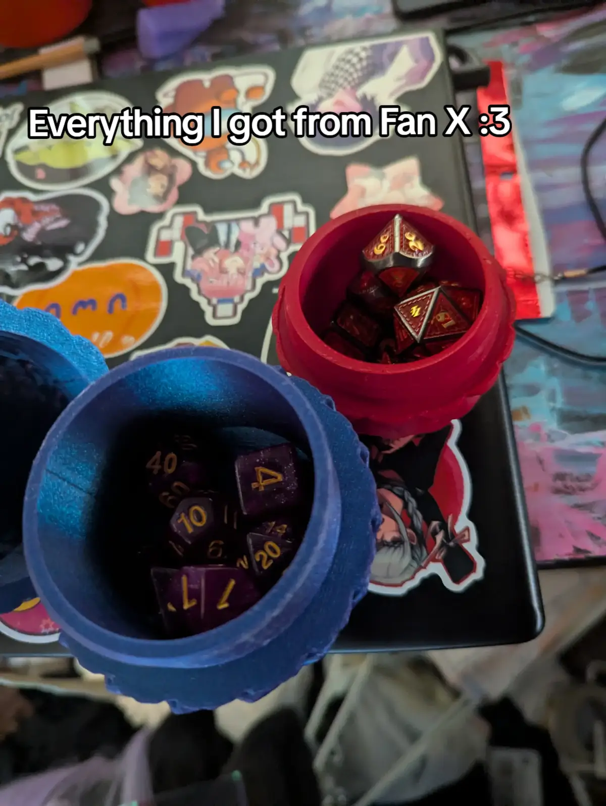 I didn't buy much but I did get a Photo Op with David Tenant and two of his companions from Doctor Who. I had such a great time at the convention even though I am really glad to be home now. #fanxsaltlakecity #fanx #cosplayer #sillieszcos #conhaul 