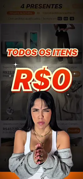 ❤️✨ Use meu código 【dyv6424】 na barra de pesquisa do Temu app ou no link da bio e ganhe produtos por R$0! 🎁✨ (Apenas para novos usuários do app com pedidos qualificados. T&Cs aplicáveis.) #Temu #TemuBrasil #FavoritosTemu #QueridinhosTemu #EstiloTemu
