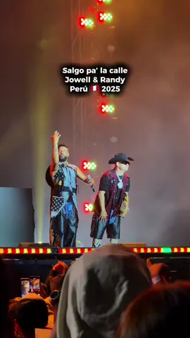 Salgo pa’ la calle - Jowell & Randy Perú 🇵🇪 2025