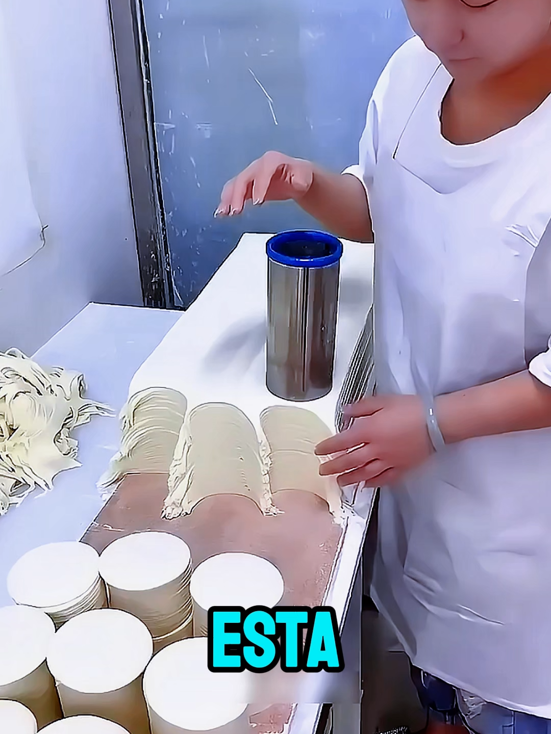 ¿Pan plano y fideos? #cocina