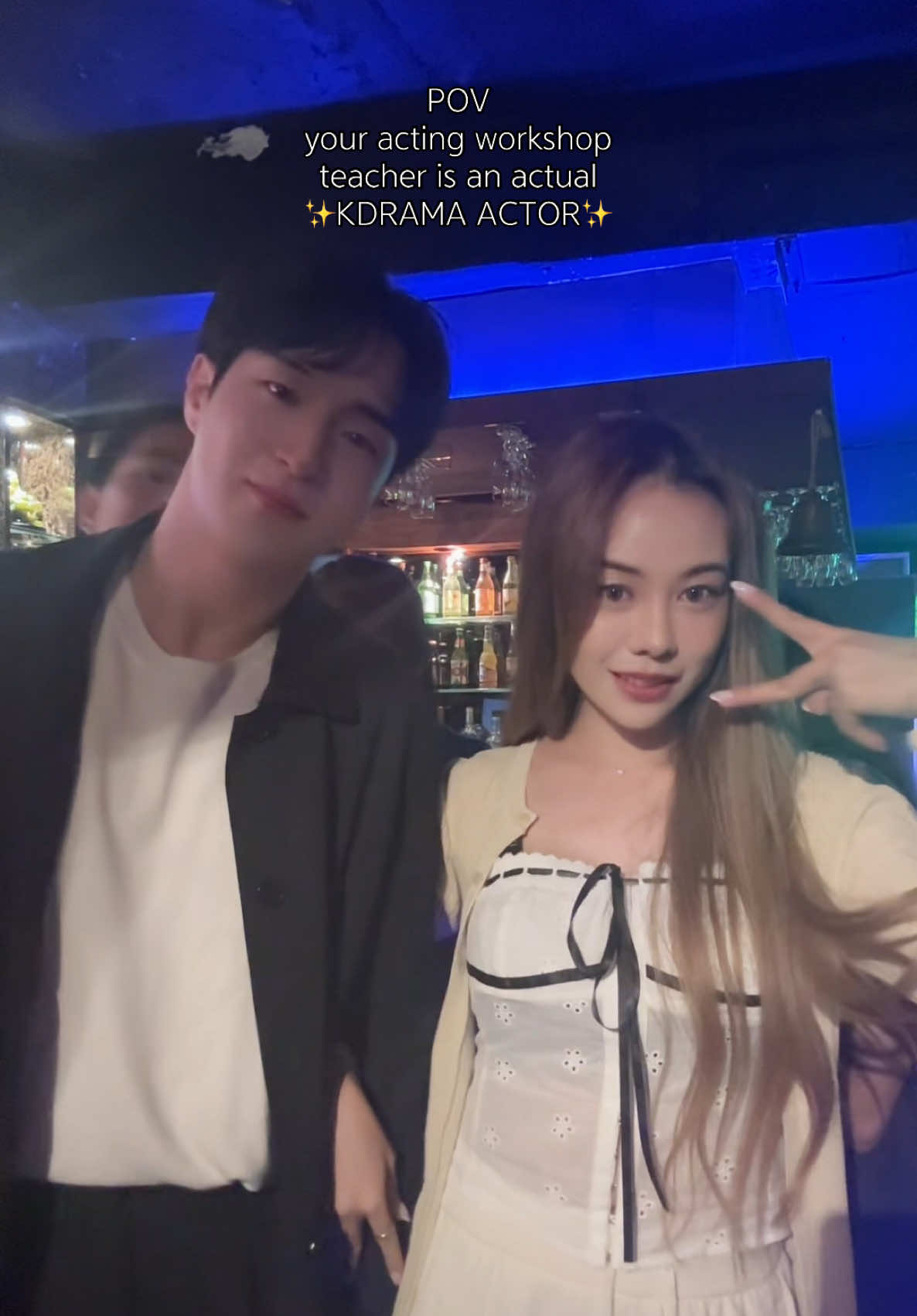 When your acting class  instructor is a KDRAMA ACTOR !!   #kdrama #kdramaactor #fyp #foryoupage #southkorea 